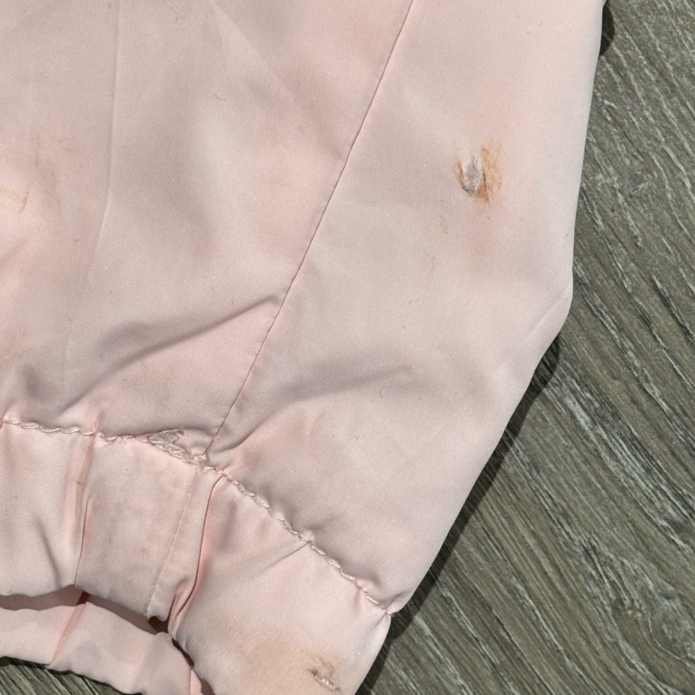 Abercrombie & Fitch Girls Size 9 10 Lined Windbreaker Jacket Blue Pink - Picture 6 of 14